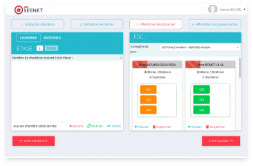 Seenet: asignación e instrucciones para el cliente