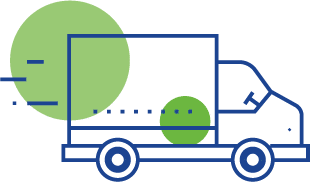 Route management: calculation of travel times, geolocation of clients and replacement workers